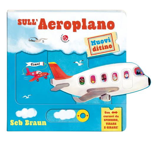 Sull'aeroplano. Muovi ditino. Ediz. a colori - 2