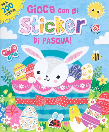 Gioca con gli sticker di Pasqua! Ediz. a colori - copertina
