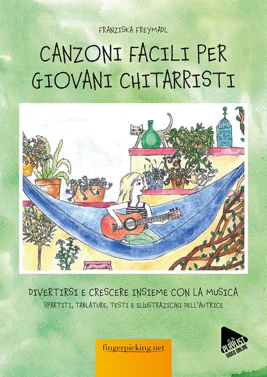 Canzoni facili per giovani chitarristi. Con espansione online - Franziska Freymadl - copertina