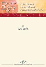 Journal of educational, cultural and psychological studies (ECPS Journal) (2022). Vol. 25