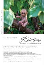 Relations. Beyond Anthropocentrism. Vol. 7, No. 1-2 (2019). The Respect extended to Animals