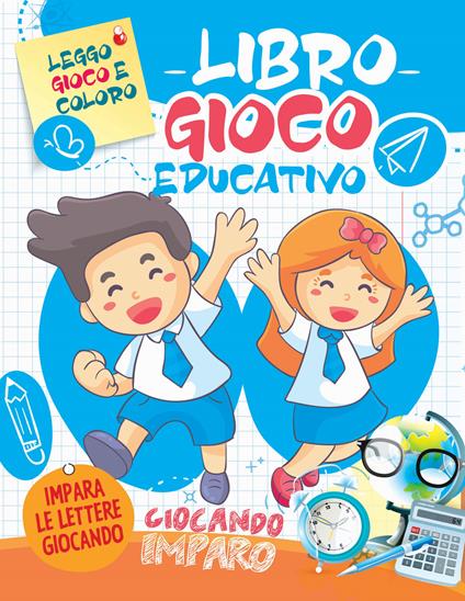 Libro gioco educativo. Ediz. illustrata - copertina
