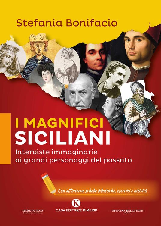 Indietro nel tempo intervistando i magnifici siciliani - Stefania Bonifacio - copertina
