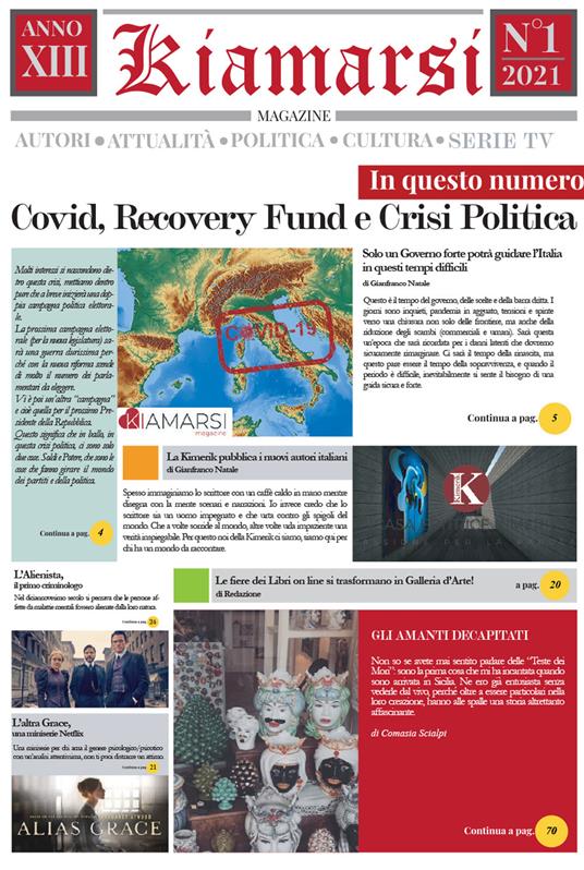 Kiamarsi Magazine (2021). Vol. 1 - copertina