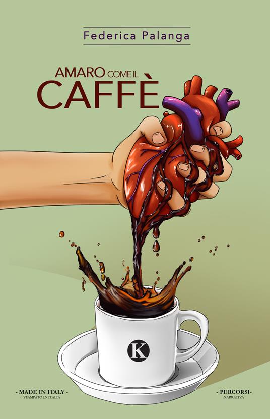 Amaro come il caffè - Federica Palanga - copertina