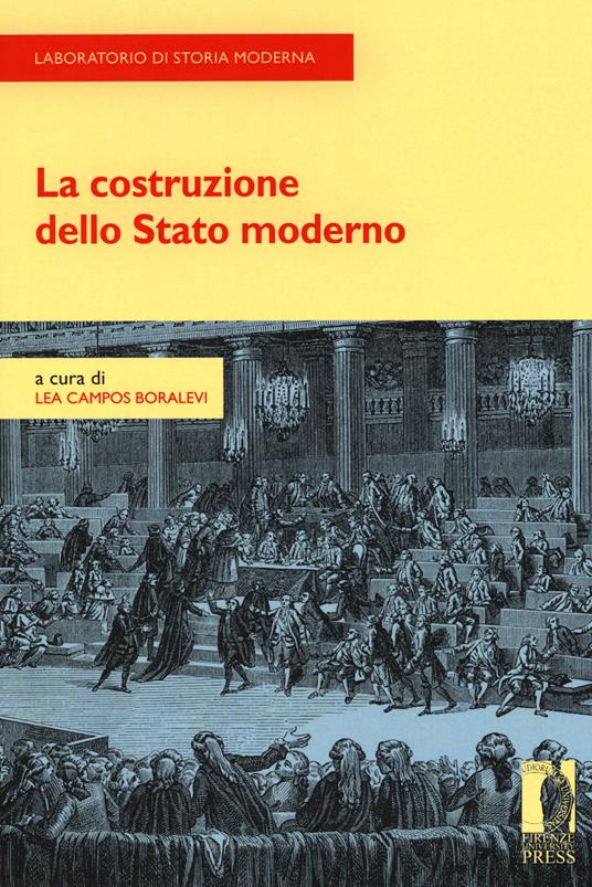 La costruzione dello stato moderno - copertina