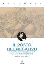 Il posto del negativo. Filosofia e questione dell'umano alla luce dell'Antropocene