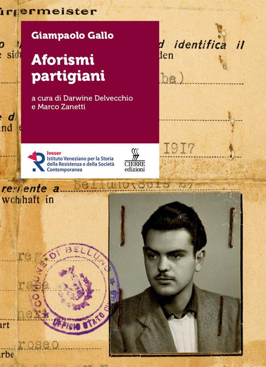 Aforismi partigiani - Giampaolo Gallo - copertina