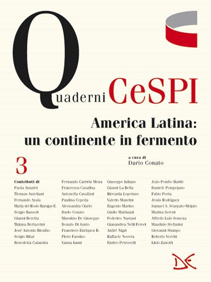 America Latina: un continente in fermento - copertina