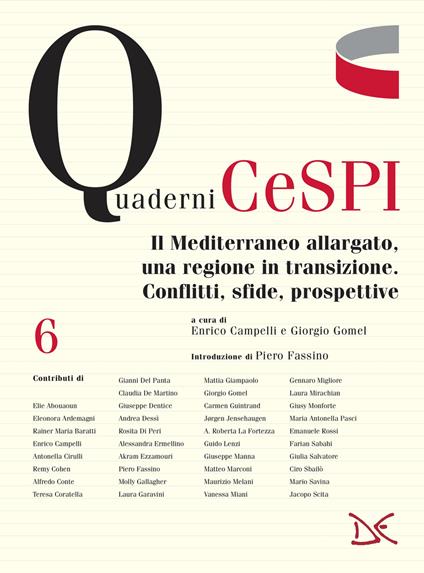 Il Mediterraneo allargato, una regione in transizione. Conflitti, sfide, prospettive - copertina