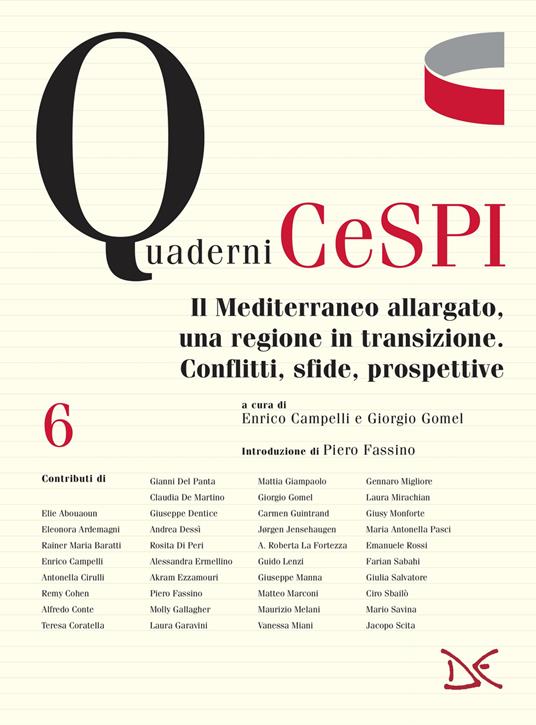 Il Mediterraneo allargato, una regione in transizione. Conflitti, sfide, prospettive - copertina