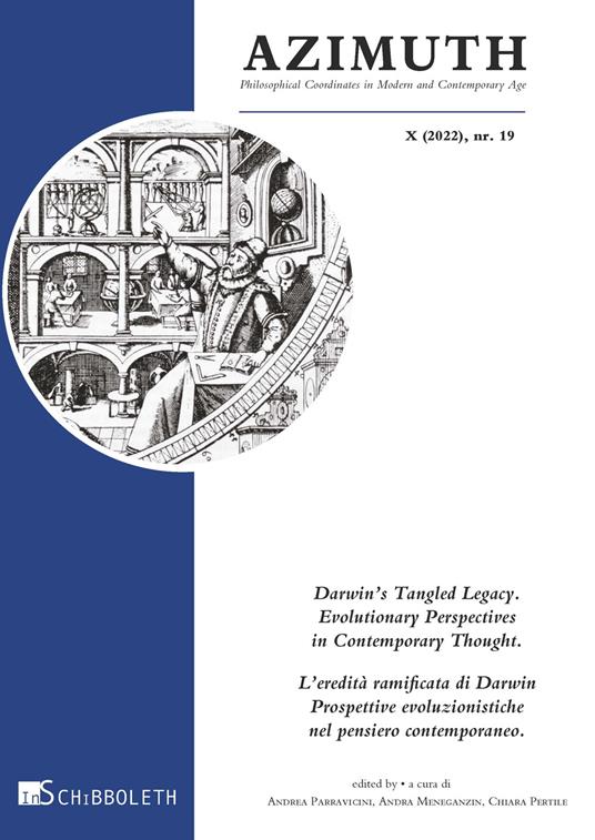 Azimuth. Philosophical coordinates in modern and contemporary age (2022). Ediz. bilingue. Vol. 19: Darwin's Tangled Legacy. Evolutionary perspectives in contemporary thought-L'eredità ramificata di Darwin. Prospettive evoluzionistiche nel pensiero contemporaneo - copertina