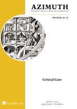 Azimuth. Philosophical coordinates in modern and contemporary age (2024). Ediz. bilingue. Vol. 24: Critical care