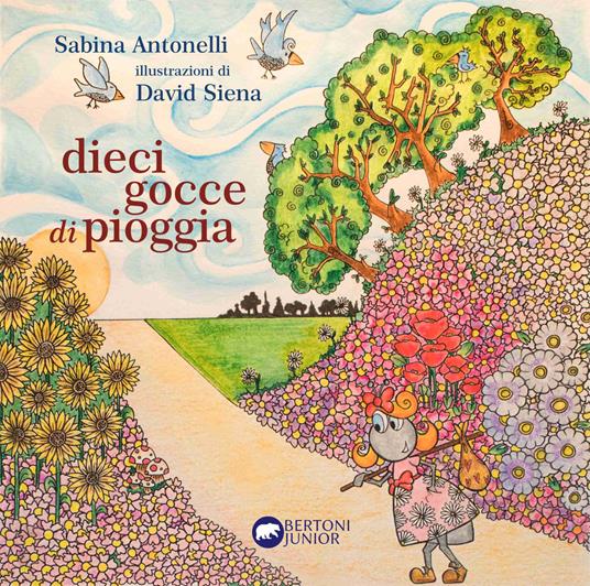Dieci gocce di pioggia - Sabina Antonelli - copertina