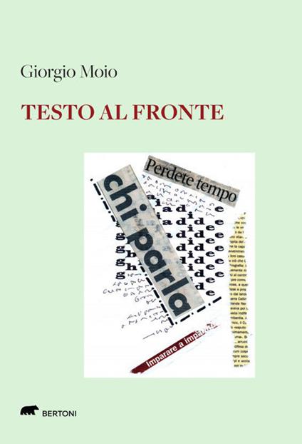 Testo al fronte - Giorgio Moio - copertina