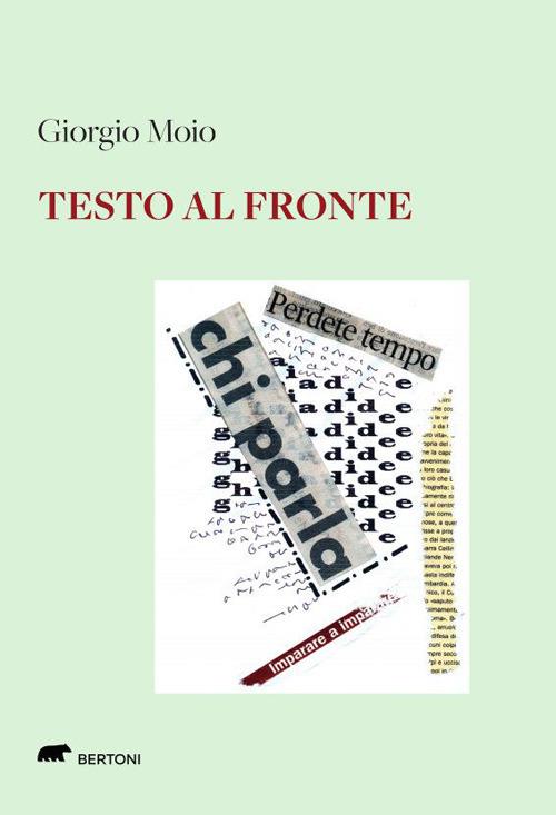 Testo al fronte - Giorgio Moio - copertina