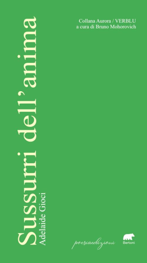 Sussurri dell'anima - Adelaide Gioci - copertina