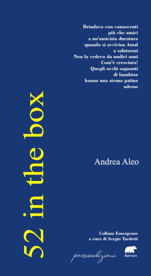 52 in the box - Andrea Aleo - copertina