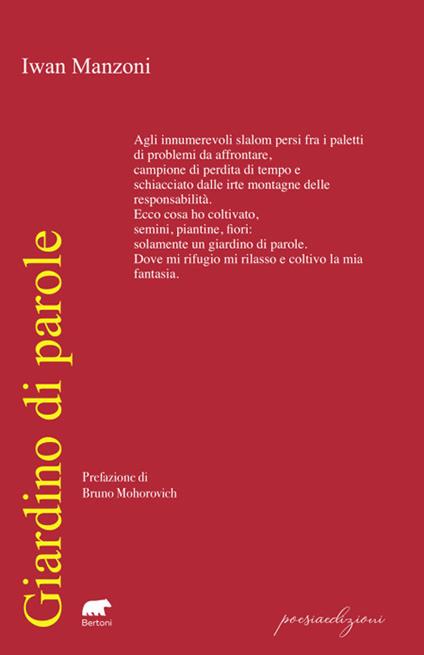 Giardino di parole - Iwan Manzoni - copertina