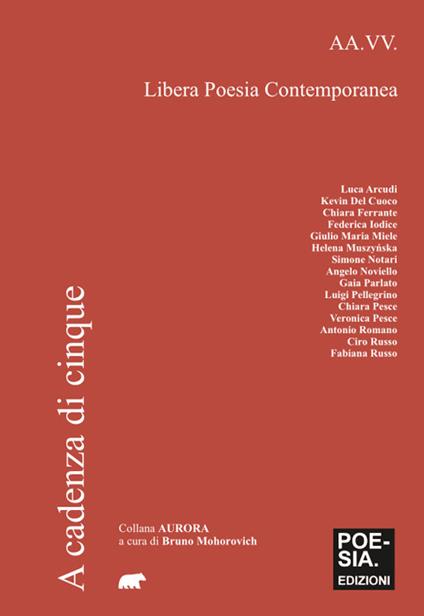 A cadenza di cinque - Libera Poesia Contemporanea - copertina