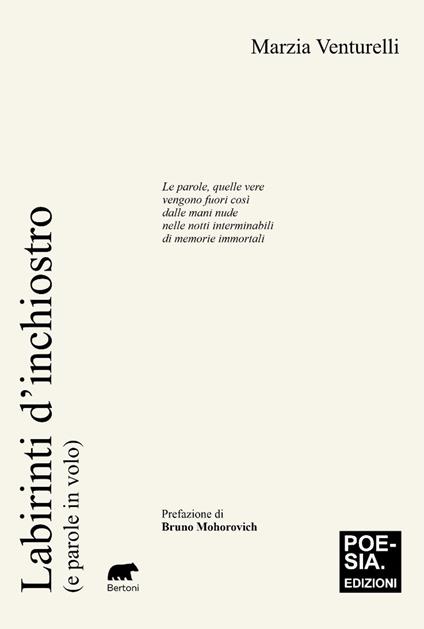 Labirinti d'inchiostro (e parole in volo) - Marzia Venturelli - copertina