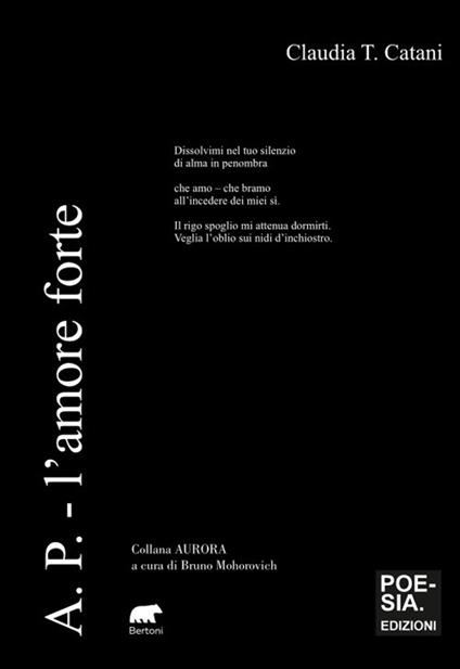 Ancora prima. L'amore forte - Claudia T. Catani - copertina