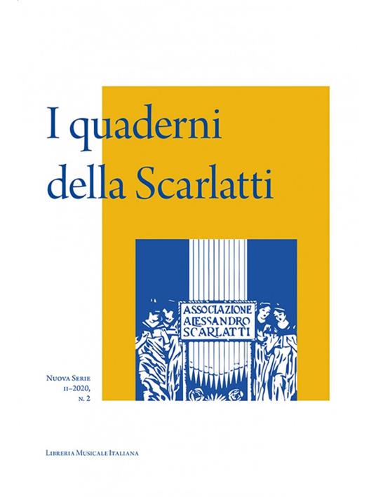 I quaderni della Scarlatti. Nuova serie (2020). Vol. 2 - copertina