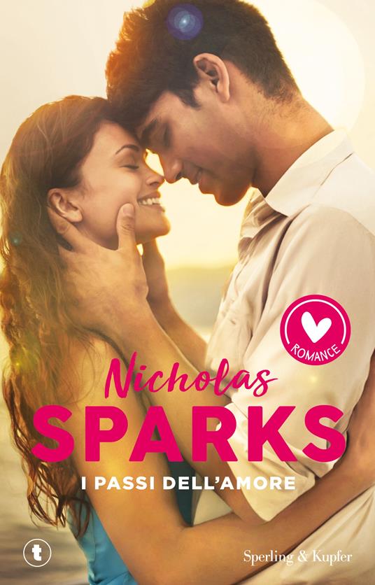 I passi dell'amore - Nicholas Sparks - copertina