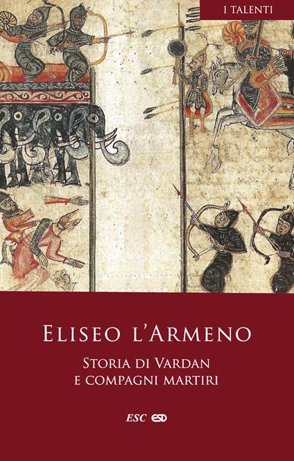 Storia di Vardan e compagni martiri - Eliseo l'Armeno - copertina