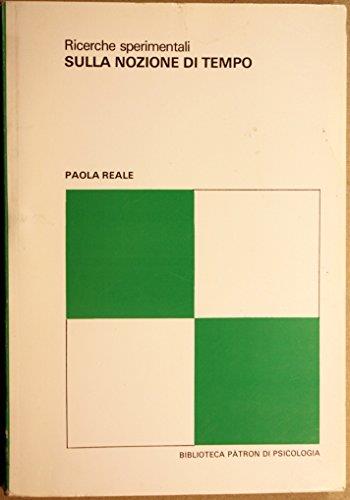 Ricerche sperimentali sulla nozione di tempo