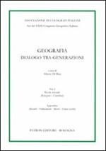 Geografia. Dialogo tra generazioni. Vol. 1