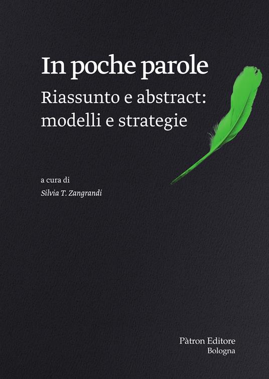 In poche parole. Riassunto e abstract: modelli e strategie - copertina