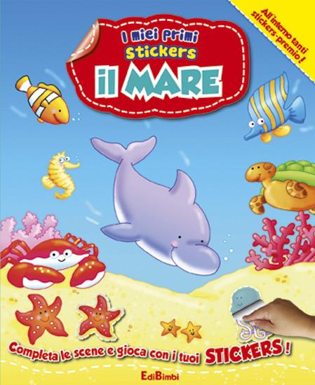 Il mare. Con adesivi - copertina