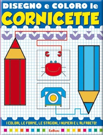 Disegno e coloro le cornicette - copertina