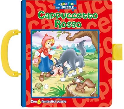 Cappuccetto Rosso. A spasso con i puzzle. Libro puzzle - copertina