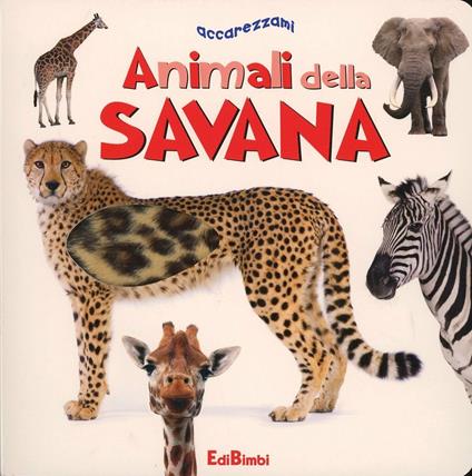 Animali della savana - copertina