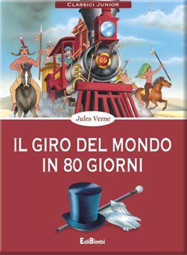 Il giro del mondo in 80 giorni - Jules Verne - copertina