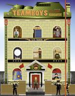 Military. Stickers House Teamboys. Con adesivi