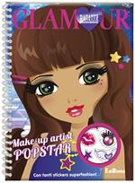 Make-up artist popstar. Ragazze glamour