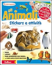 Gli animali. Mi piace imparare. Con adesivi - copertina