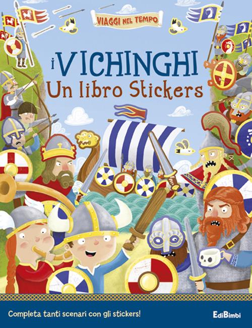 I vichinghi. Un libro stickers - copertina