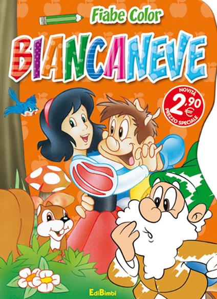 Biancaneve. Fiabe color - copertina