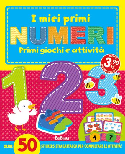 I miei primi numeri. I primissimi. Con stickers - copertina