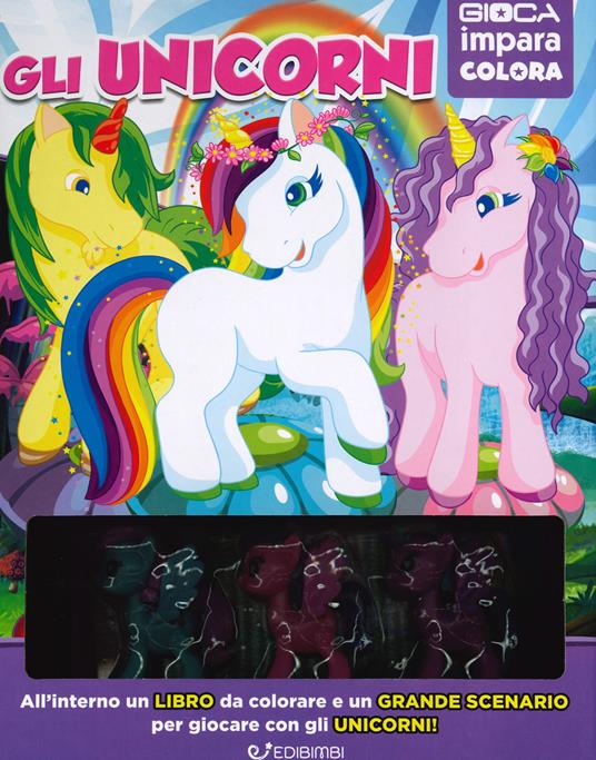 Gli unicorni. Ediz. illustrata. Con gadget - copertina
