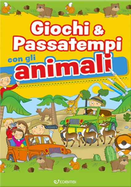 Giochi & passatempi con gli animali - copertina