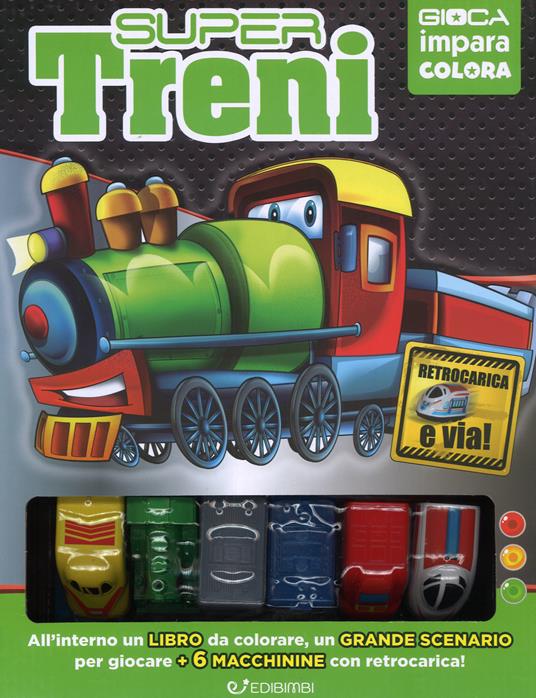 Supertreni. Ediz. a colori. Con 6 gadget - copertina