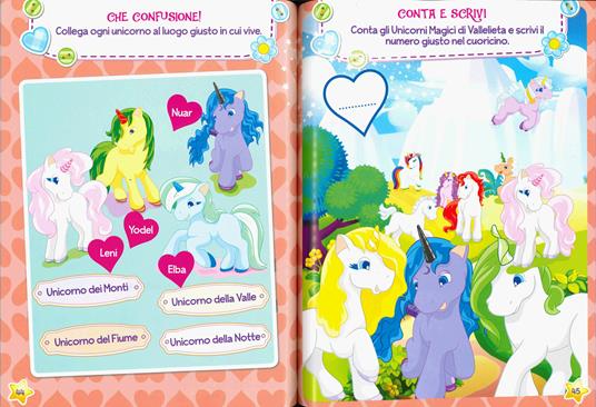Il mio grande libro stickers degli unicorni. Con adesivi. Ediz. a