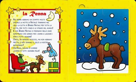 Il raccontastorie di Babbo Natale. Finestrelle in puzzle. Ediz. a colori - Irene Mazza - 3