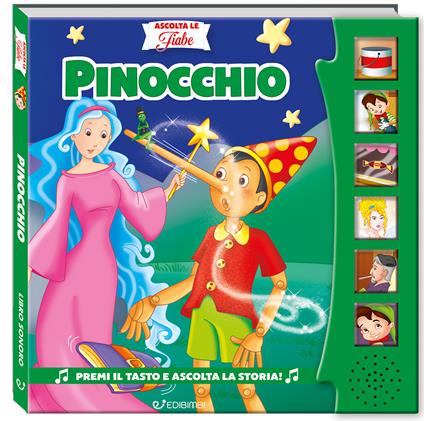 Pinocchio. Ascolta le fiabe. Ediz. a colori - Silvana Canzi - copertina