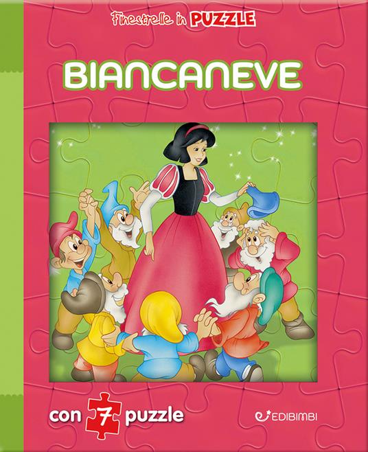 Biancaneve. Finestrelle in puzzle. Ediz. illustrata - copertina